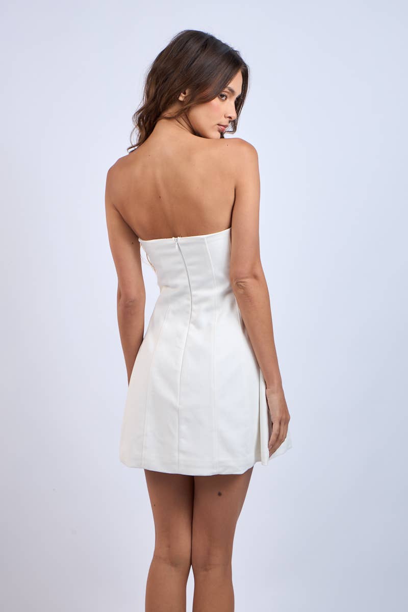 Strapless Mini Dress