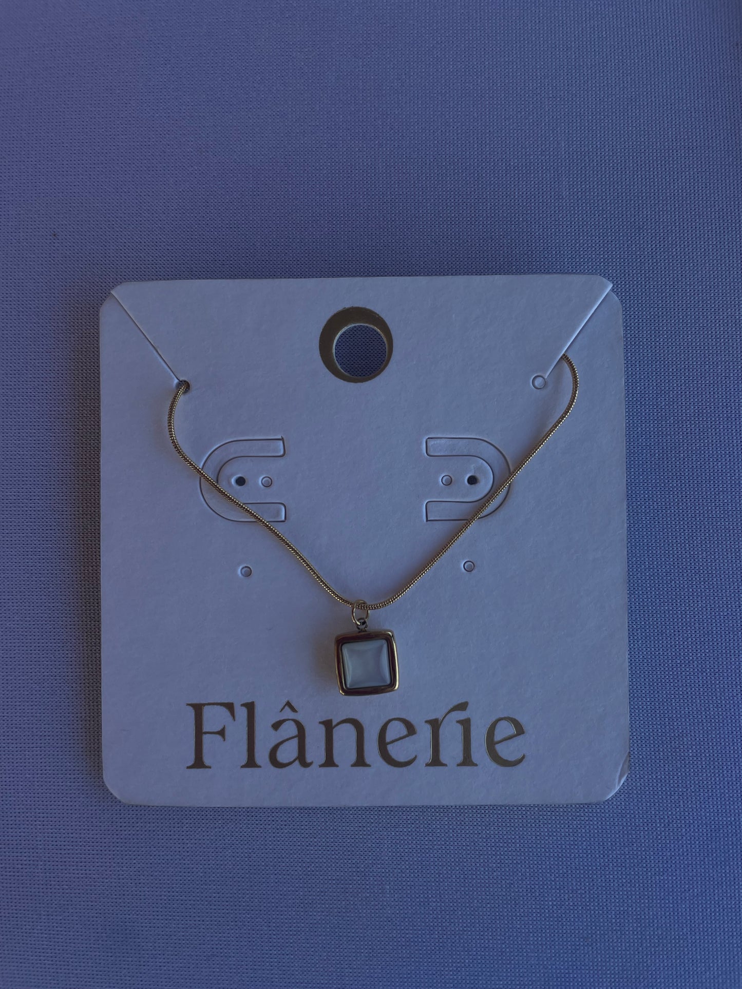 Berenice Square Shell Necklace