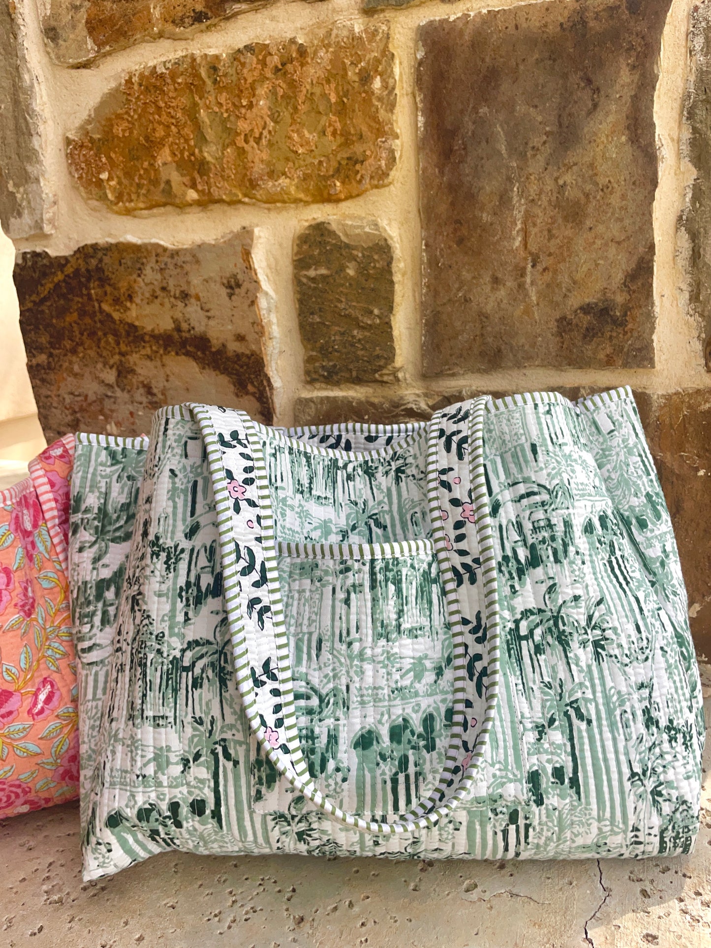 Quilted Tote Bag