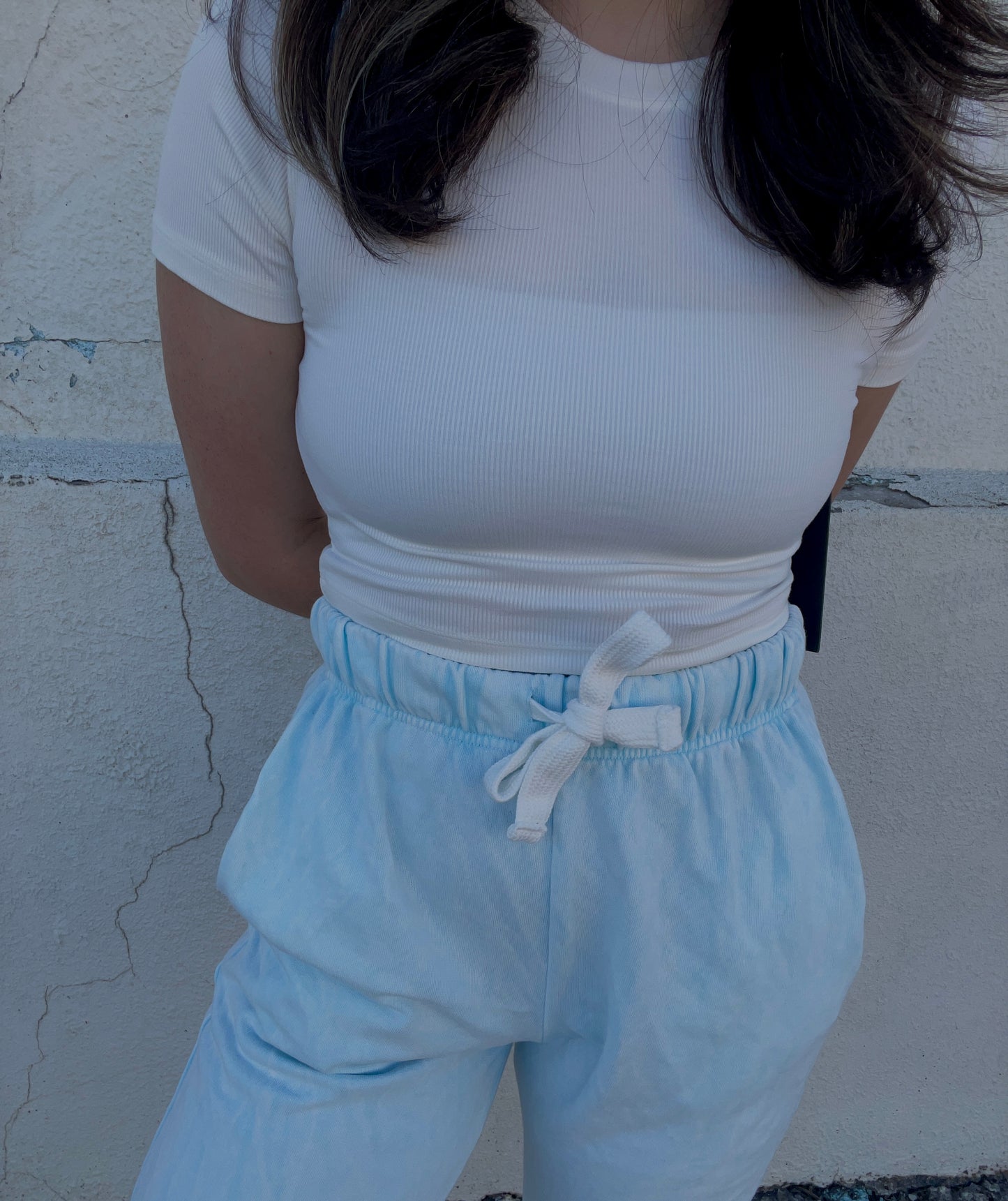 Blue Terry Joggers