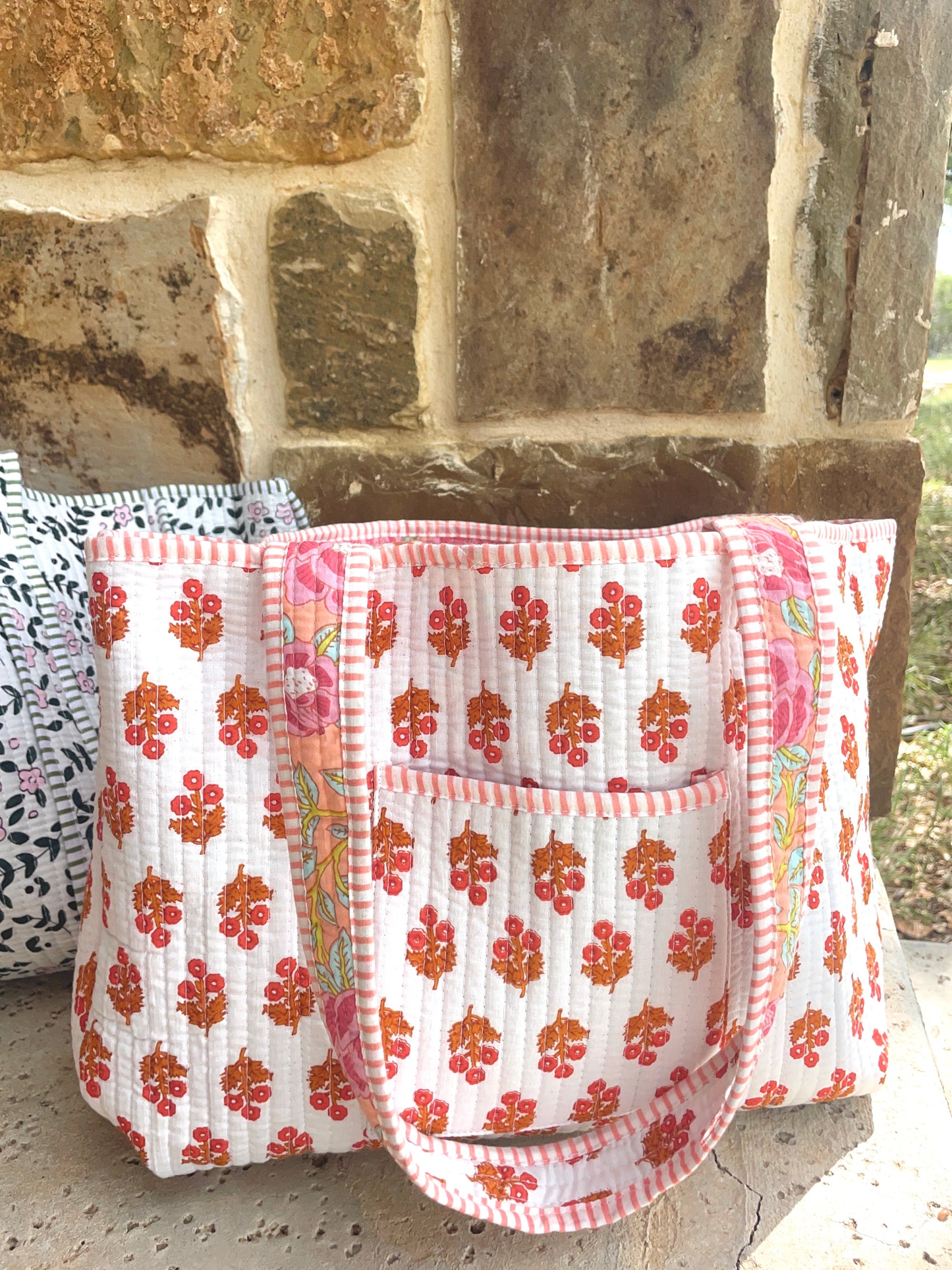 Quilted Tote Bag