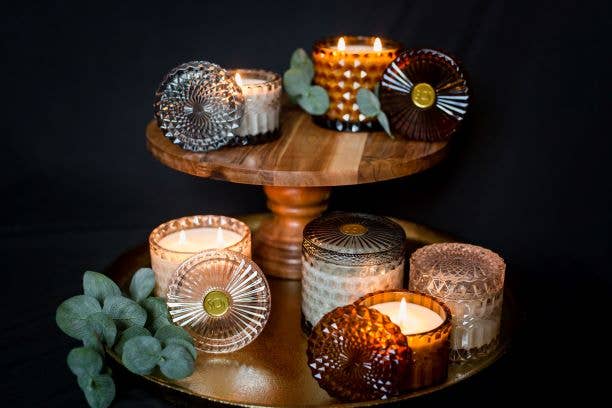 Heathered Suede 8oz Candle