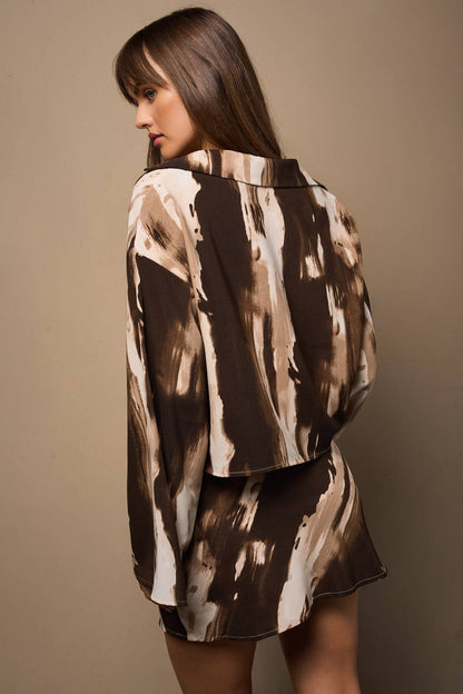 Mocha Swirl Skirt