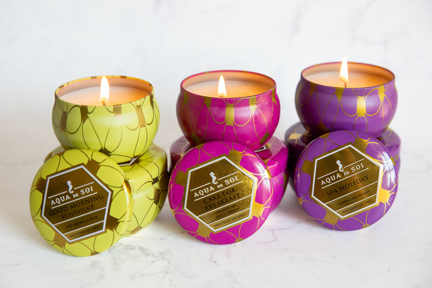 Spa Holiday Candle Tin