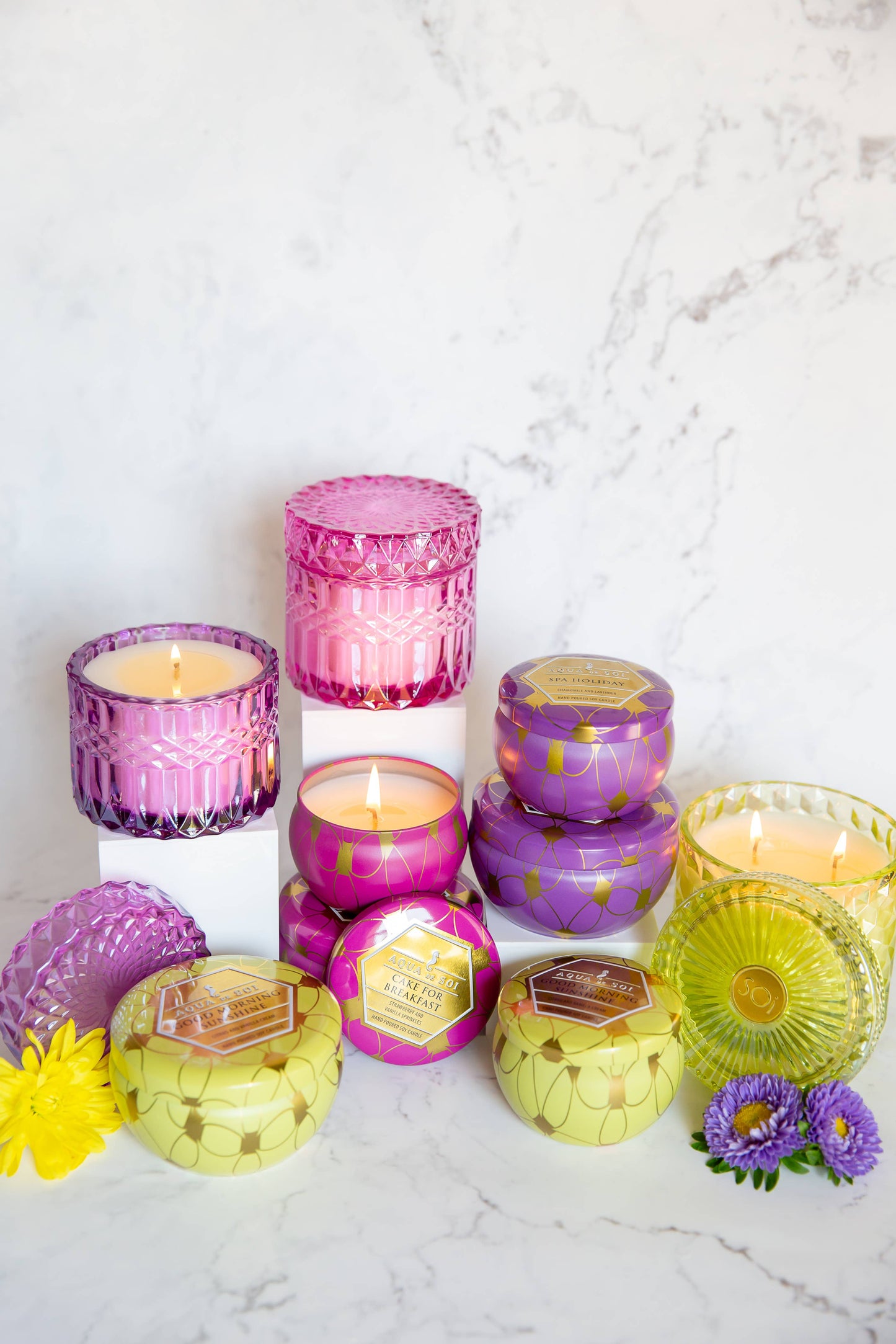 Spa Holiday Candle Tin