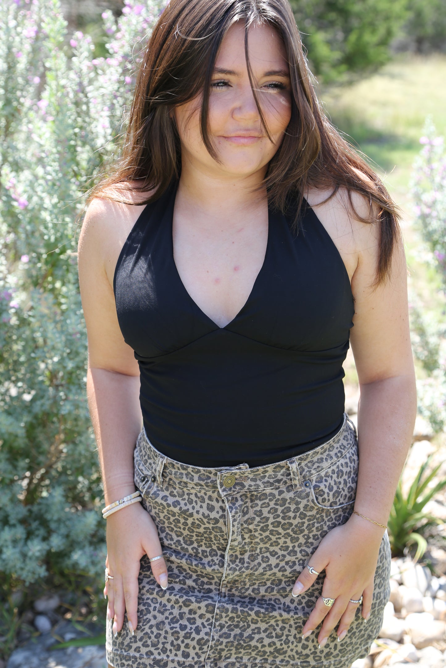 Leopard Mini Skirt