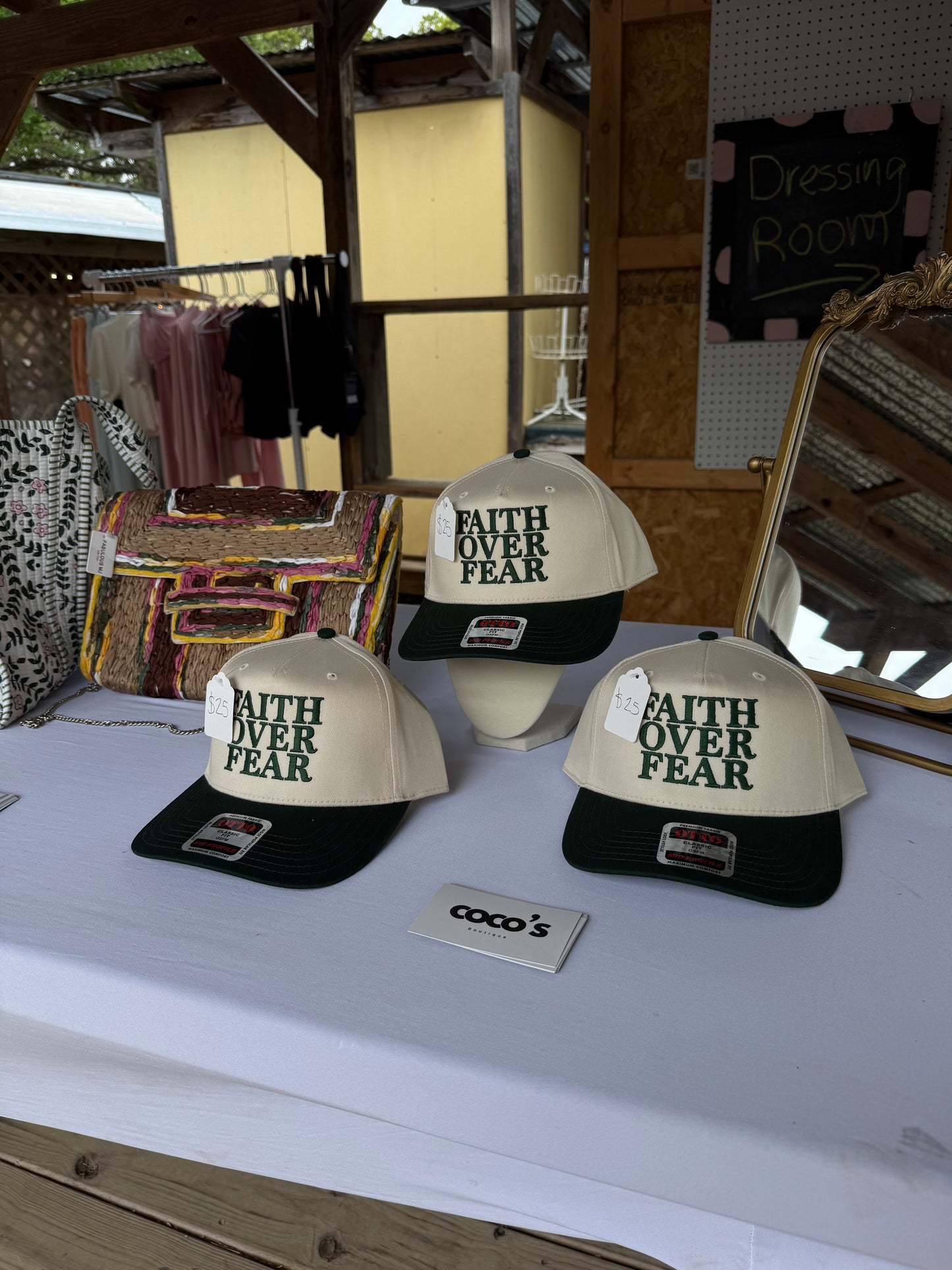 FAITH OVER FEAR Trucker Hat