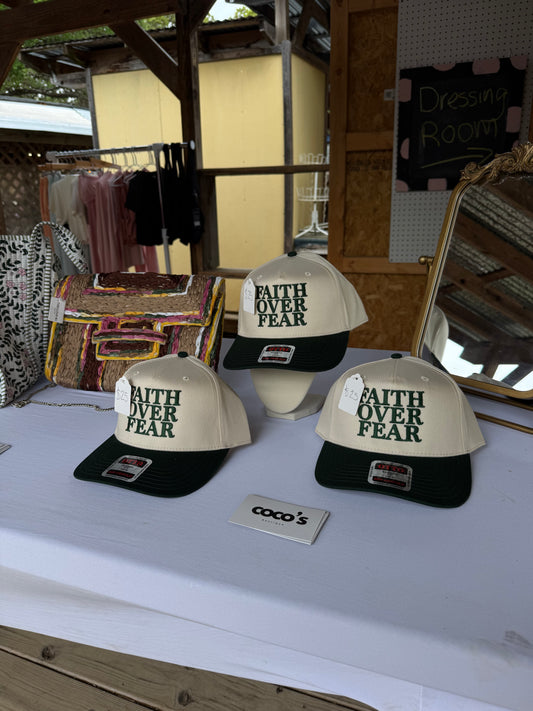 FAITH OVER FEAR Trucker Hat