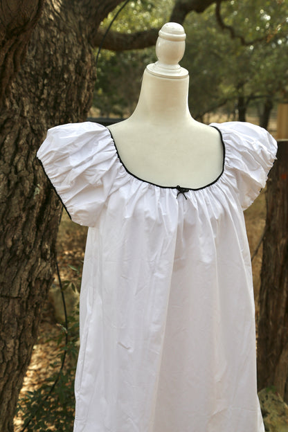 Kara Puff Sleeve Babydoll Dress