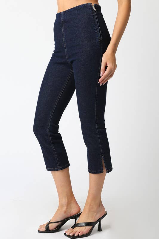Layla Midi Denim Pants