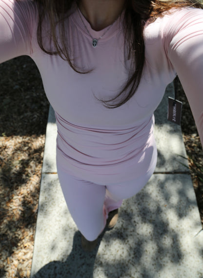 Soft Knit Jersey Long Sleeve Tee