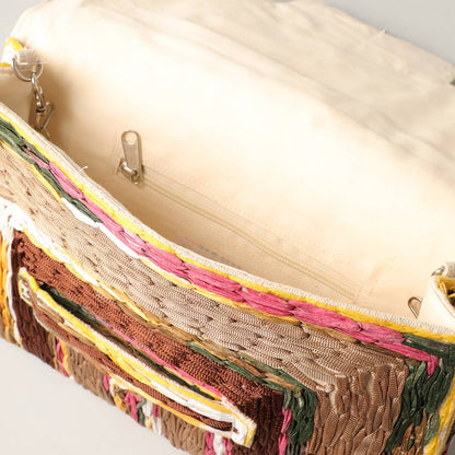 Embellished Clutch with Strap