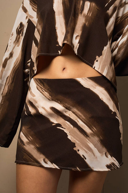 Mocha Swirl Skirt