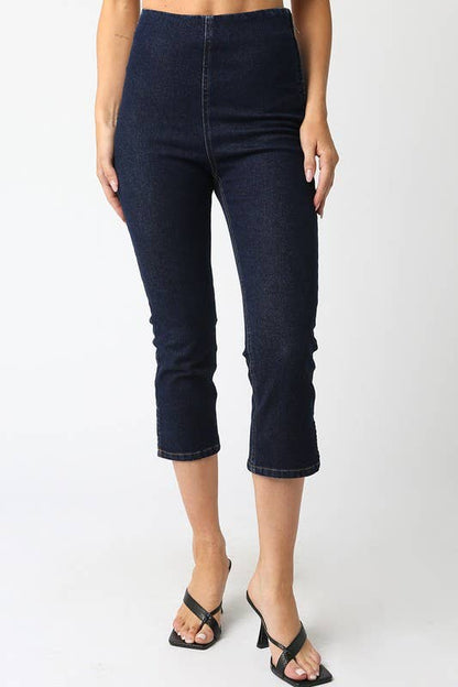 Layla Midi Denim Pants