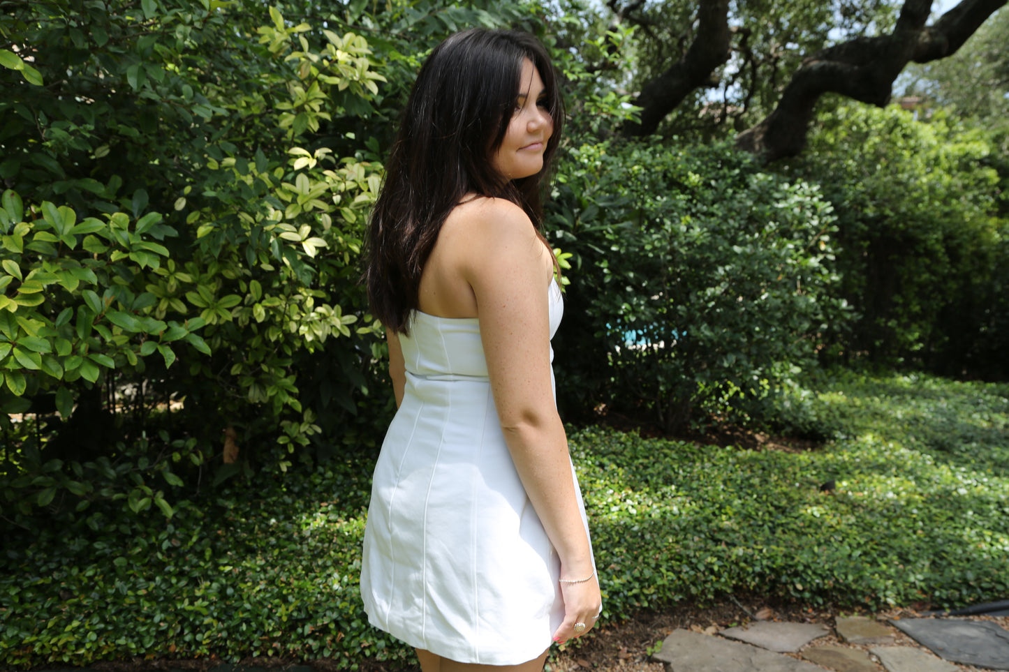 Strapless Mini Dress